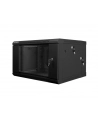 Lanberg szafa instalacyjna wisząca dwusekcyjna 19'' 6U 600x600mm czarna - nr 21