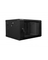 Lanberg szafa instalacyjna wisząca dwusekcyjna 19'' 6U 600x600mm czarna - nr 6