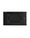 Lanberg szafa instalacyjna wisząca dwusekcyjna 19'' 6U 600x600mm czarna - nr 9