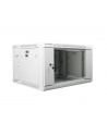 Lanberg szafa instalacyjna wisząca dwusekcyjna 19'' 6U 600x600mm szara - nr 10