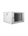 Lanberg szafa instalacyjna wisząca dwusekcyjna 19'' 6U 600x600mm szara - nr 16
