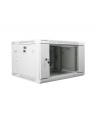 Lanberg szafa instalacyjna wisząca dwusekcyjna 19'' 6U 600x600mm szara - nr 2