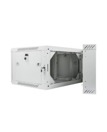 Lanberg szafa instalacyjna wisząca dwusekcyjna 19'' 6U 600x600mm szara nr 2