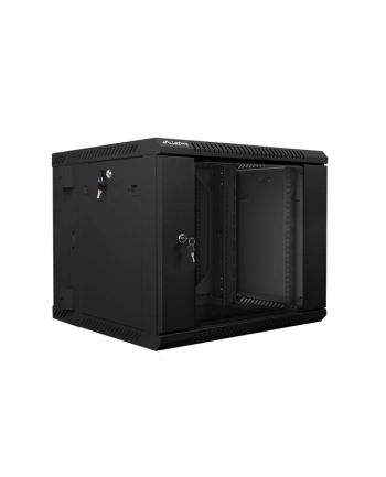 Lanberg szafa instalacyjna wisząca dwusekcyjna 19'' 9U 600x600mm czarna nr 2
