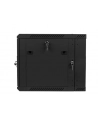 Lanberg szafa instalacyjna wisząca dwusekcyjna 19'' 9U 600x600mm czarna - nr 64