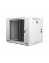 Lanberg szafa instalacyjna wisząca dwusekcyjna 19'' 9U 600x600mm szara - nr 22