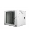 Lanberg szafa instalacyjna wisząca dwusekcyjna 19'' 9U 600x600mm szara - nr 32