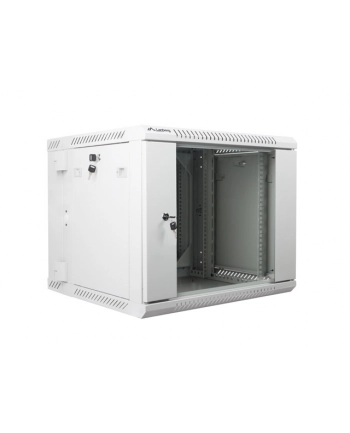 Lanberg szafa instalacyjna wisząca dwusekcyjna 19'' 9U 600x600mm szara nr 2