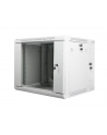 Lanberg szafa instalacyjna wisząca dwusekcyjna 19'' 9U 600x600mm szara - nr 8