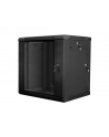 Lanberg szafa instalacyjna wisząca dwusekcyjna 19'' 12U 600x600mm czarna - nr 37