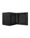 Lanberg szafa instalacyjna wisząca dwusekcyjna 19'' 12U 600x600mm czarna - nr 44