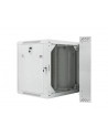 Lanberg szafa instalacyjna wisząca dwusekcyjna 19'' 12U 600x600mm szara - nr 17