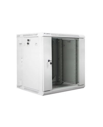 Lanberg szafa instalacyjna wisząca dwusekcyjna 19'' 12U 600x600mm szara nr 2