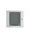 Lanberg szafa instalacyjna wisząca dwusekcyjna 19'' 12U 600x600mm szara - nr 36
