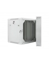 Lanberg szafa instalacyjna wisząca dwusekcyjna 19'' 12U 600x600mm szara - nr 37