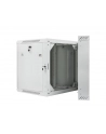 Lanberg szafa instalacyjna wisząca dwusekcyjna 19'' 12U 600x600mm szara - nr 4