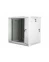 Lanberg szafa instalacyjna wisząca dwusekcyjna 19'' 12U 600x600mm szara - nr 50