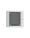 Lanberg szafa instalacyjna wisząca dwusekcyjna 19'' 12U 600x600mm szara - nr 52
