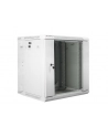 Lanberg szafa instalacyjna wisząca dwusekcyjna 19'' 12U 600x600mm szara - nr 53