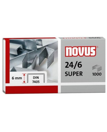 Zszywki 24/6 DIN SUPER x1000 NOVUS