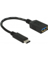 Adapter USB Delock USB type-C(M) - USB AF 3.1 0.15m - nr 30
