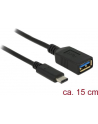 Adapter USB Delock USB type-C(M) - USB AF 3.1 0.15m - nr 33