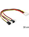 Kabel zasilający Delock Molex 4 pin - 4x 2 pin do wentylatora 30cm - nr 10