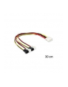 Kabel zasilający Delock Molex 4 pin - 4x 2 pin do wentylatora 30cm - nr 5