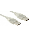 Kabel USB Delock AM-AM USB 2.0 1m przezroczysty - nr 5