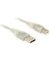 Kabel USB Delock AM-BM USB 2.0 5m przezroczysty - nr 16