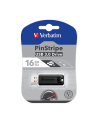 Verbatim USB DRIVE 3.0 16GB PINSTRIPE BLACK - nr 38