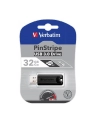 Verbatim USB DRIVE 3.0 32GB PINSTRIPE BLACK - nr 55
