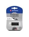 Verbatim USB DRIVE 3.0 64GB PINSTRIPE BLACK - nr 63