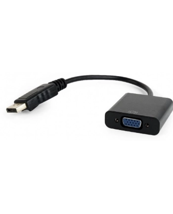 Gembird adapter displayport 1.1->VGA, na kablu, czarny