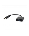 Gembird adapter displayport 1.1->VGA, na kablu, czarny - nr 9