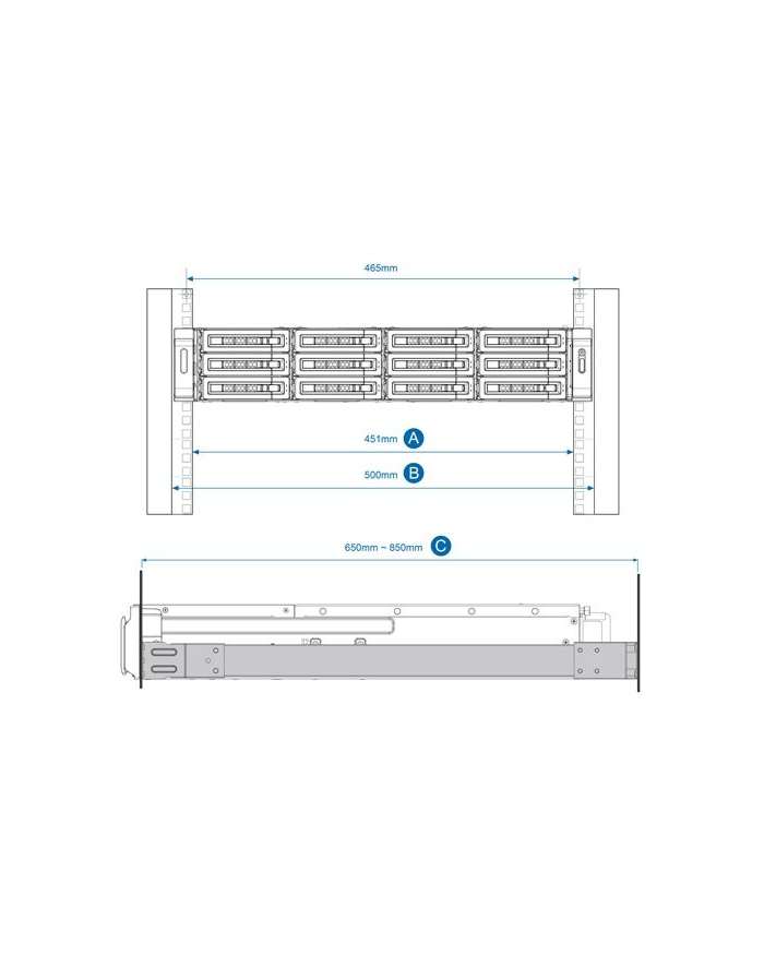 Qnap 2U Rail Kit (SP-X79U-RAIL-KIT) główny