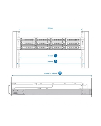 Qnap 2U Rail Kit (SP-X79U-RAIL-KIT) nr 2