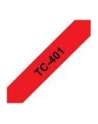 Brother TC-401 12mm czerwony/czarny - nr 26