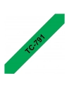 Brother TC-791 9mm czarny/zielony - nr 19