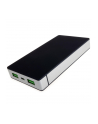 SUNEN PowerNeed - Power Bank 10000mAh, USB 5V, 1 A i 5V, 2.4A, czarno-srebrny - nr 27