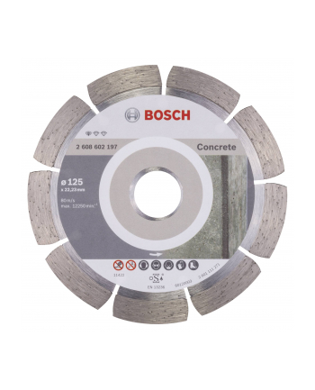 TARCZA DIAMENTOWA 125x22,2mm SEGMENTOWA BPE BOSCH