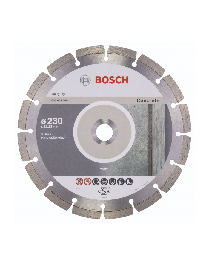   TARCZA DIAMENTOWA 230x22,2mm SEGMENTOWA BPE BOSCH główny