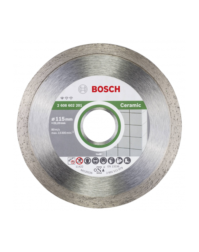 TARCZA DIAMENTOWA 115x22,2mm CIĄGŁA FPE BOSCH główny