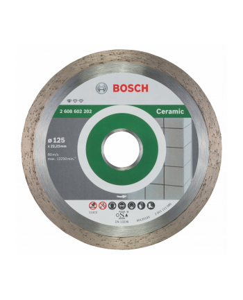 TARCZA DIAMENTOWA 125x22,2mm CIĄGŁA FPE BOSCH