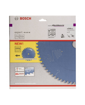 BOSCH OSPRZĘT PIŁA TARCZOWA 216x30x2,4mm 64z. EXPERT FOR MULTI MATERIAL BOSCH