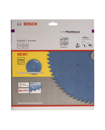 BOSCH OSPRZĘT PIŁA TARCZOWA 254x30x2,4mm 80z. EXPERT FOR MULTI MATERIAL BOSCH