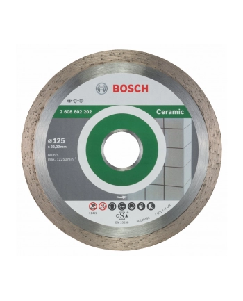 TARCZA DIAMENTOWA 125x22,2mm CIĄGŁA FPE BOSCH nr 2