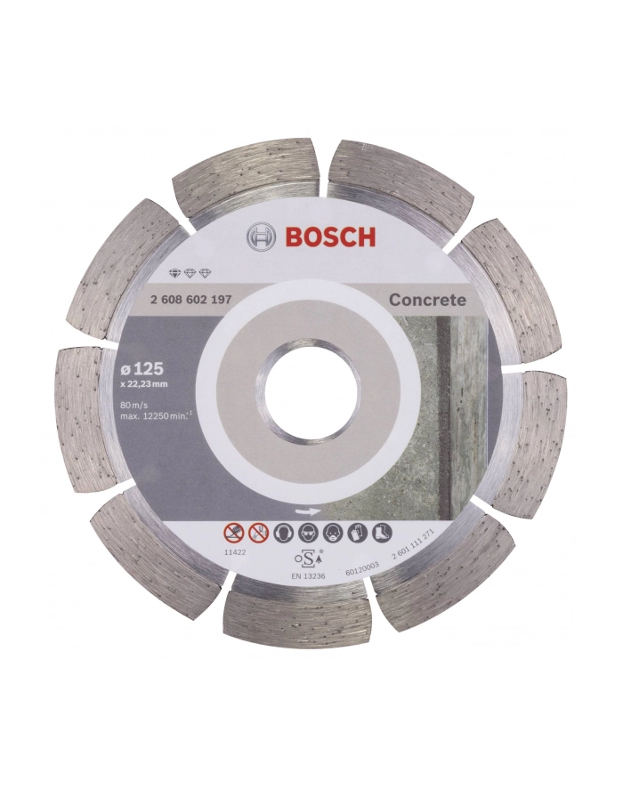 TARCZA DIAMENTOWA 125x22,2mm SEGMENTOWA BPE BOSCH główny