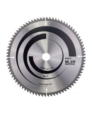 BOSCH OSPRZĘT PIŁA TARCZOWA 305x30x3,2mm 80z. MULTI MATERIAL BOSCH nr 1