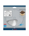 BOSCH OSPRZĘT PIŁA TARCZOWA 160x20x2,6mm 48z. OPTILINE WOOD BOSCH - nr 4